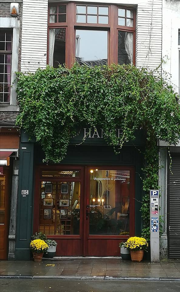 L’atelier de restauration de Catherine Hance à Liège