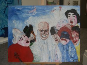 La mort et les masques, James Ensor